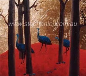 Emus by Stephanie Jakovac